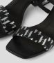 Karl Lagerfeld Sandalen ICE BLOK Mono Strap Sandal in zwart - Thumbnail 6