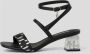 Karl Lagerfeld Sandalen ICE BLOK Mono Strap Sandal in zwart - Thumbnail 8