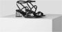 Karl Lagerfeld Sandalen ICE BLOK Mono Strap Sandal in zwart - Thumbnail 4