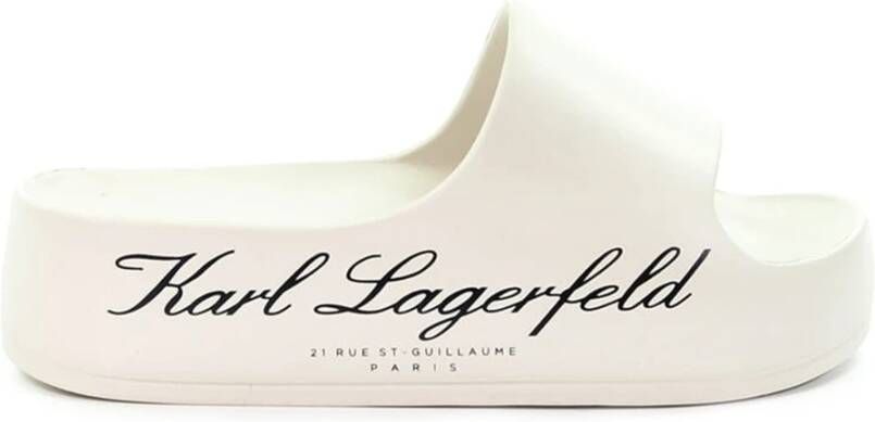 Karl Lagerfeld Schuifregelaars Wit Dames