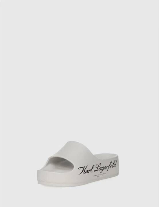 Karl Lagerfeld Sliders Beige Dames