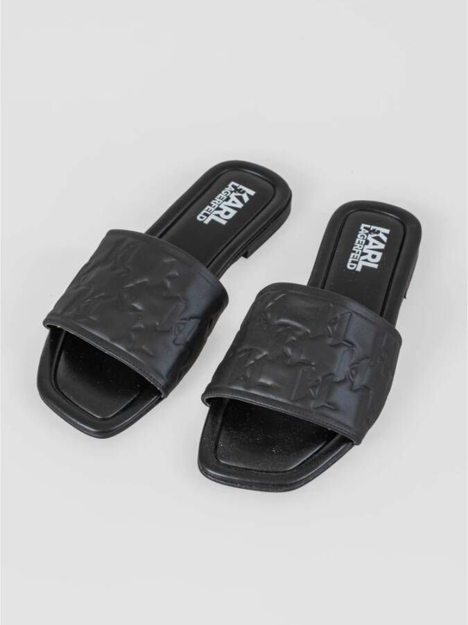 Karl Lagerfeld Sliders Black Dames