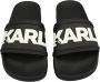 Karl Lagerfeld Zwarte Flip-Flop Regelmatige Stijl Black Heren - Thumbnail 5