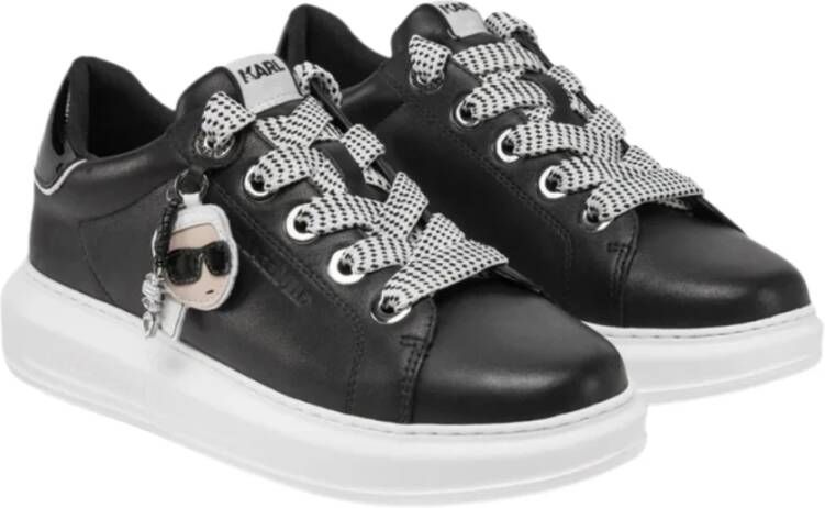 Karl Lagerfeld Sneakers kapri nft twin pendant kl62576t black