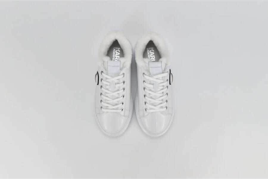 Karl Lagerfeld Sneakers Kapri Ikon Shine Lo Lace in zwart - Foto 10