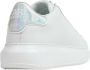 Karl Lagerfeld women& shoes leather trainers sneakers Kapri Signia Wit Dames - Thumbnail 4