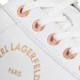 Karl Lagerfeld Lage Sneakers KAPRI Maison Karl Lace - Thumbnail 7