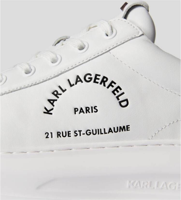 Karl Lagerfeld Sneakers Wit Heren