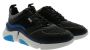 Karl Lagerfeld Zwarte en Blauwe Venture Sneakers Black Heren - Thumbnail 3