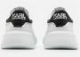 Karl Lagerfeld men's shoes leather trainers sneakers Kapri Run K Ikonik Wit Heren - Thumbnail 11
