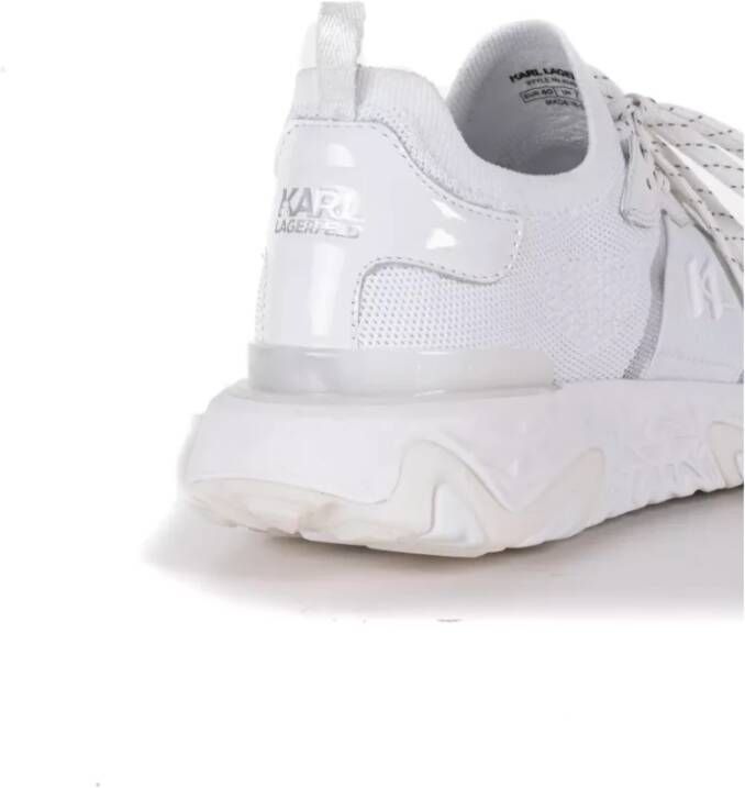 Karl Lagerfeld Stijlvolle Sneakers voor Mannen en Vrouwen White Dames