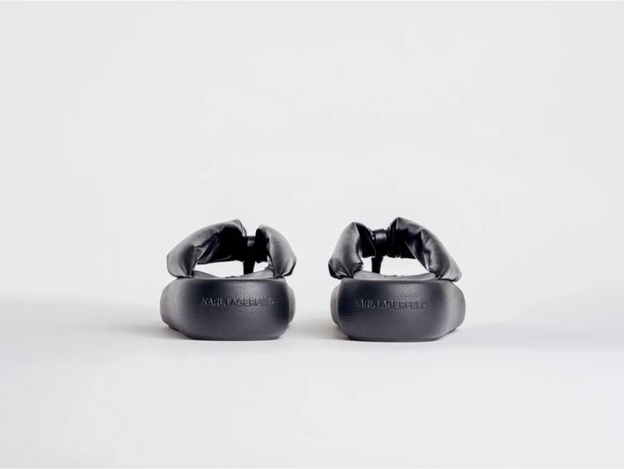 Karl Lagerfeld Teenslippers Sliders Zwart Dames