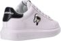 Karl Lagerfeld Witte Casual Leren Sneakers White Dames - Thumbnail 5