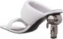 Karl Lagerfeld Heels Ikon Heel Padded 2-Strap Wit Dames - Thumbnail 11