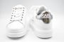 Karl Lagerfeld Witte Leren Platte Schoenen Zilver White Dames - Thumbnail 3