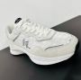 Karl Lagerfeld Witte Leren Sneakers White Heren - Thumbnail 3