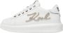 Karl Lagerfeld Witte Sneaker Kapri Kl62510G White Dames - Thumbnail 3
