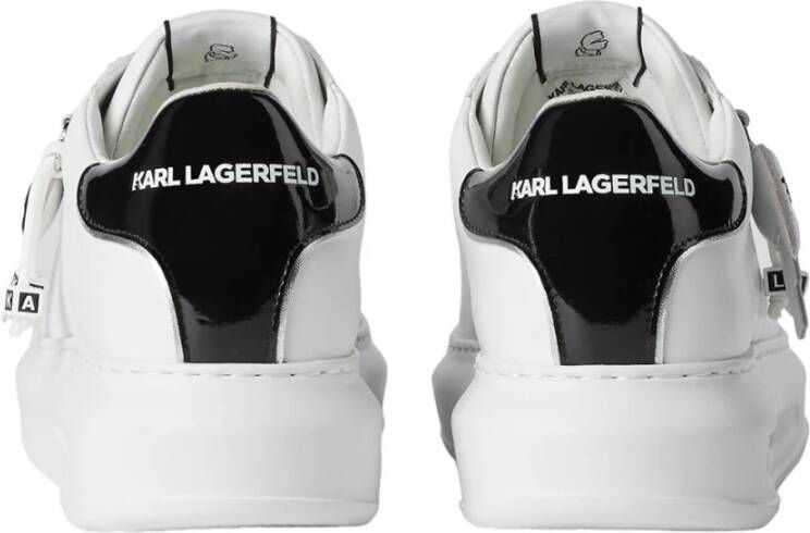 Karl Lagerfeld Witte Sneaker Kapri Kl62576N White Dames