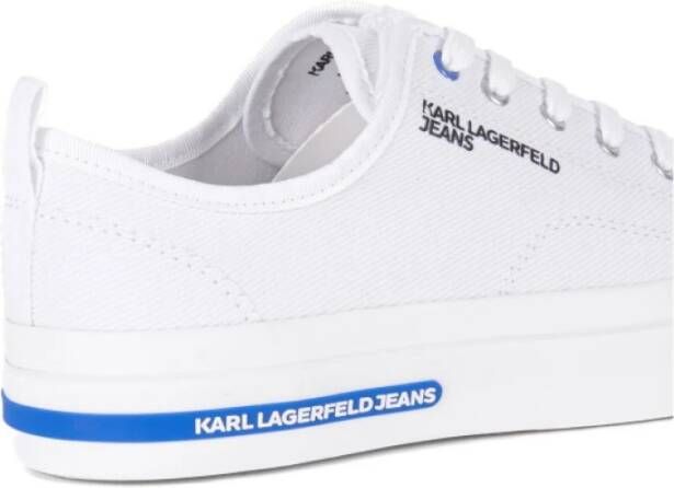 Karl Lagerfeld Witte Sneakers White Dames
