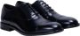 Karl Lagerfeld Zwarte Leren Oxford Veterschoenen Black Heren - Thumbnail 6