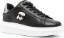 Karl Lagerfeld Zwarte leren sneakers met 3D-logo Black Dames - Thumbnail 2