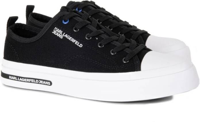 Karl Lagerfeld Zwarte sneakers Black Dames