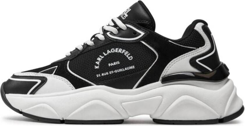 Karl Lagerfeld Zwarte Sneakers Regular Fit Black Heren