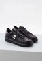 Karl Lagerfeld men's shoes leather trainers sneakers Kapri K Ikonik Zwart Heren - Thumbnail 5
