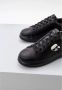Karl Lagerfeld men's shoes leather trainers sneakers Kapri K Ikonik Zwart Heren - Thumbnail 6