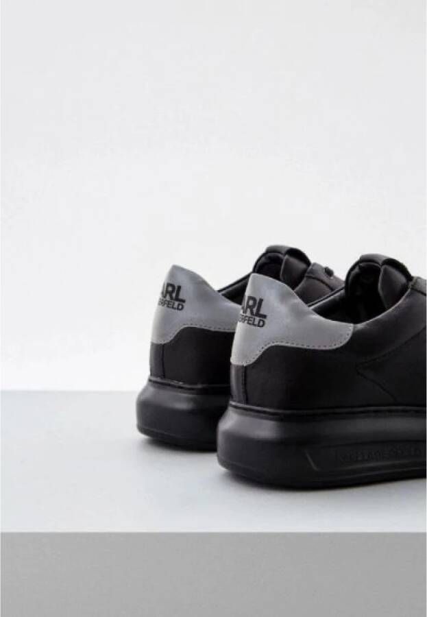 Karl Lagerfeld Zwarte Sneakers van Zwart Heren