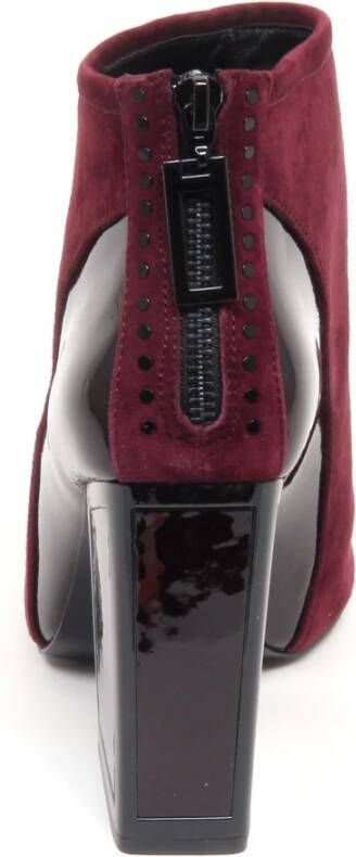 Kat Maconie Bordeaux Suède Laklaars Schoen