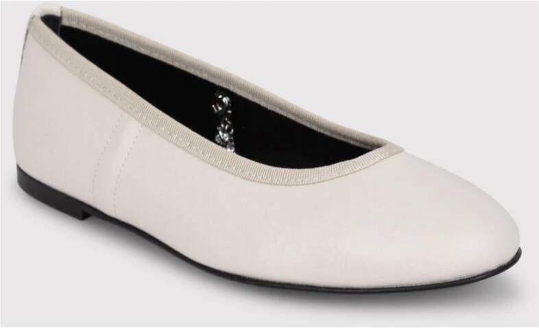 Kate Cate Elegant Ballet Flats White Dames
