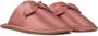 Kate Spade Lawson satijnen slippers Roze Dames - Thumbnail 4