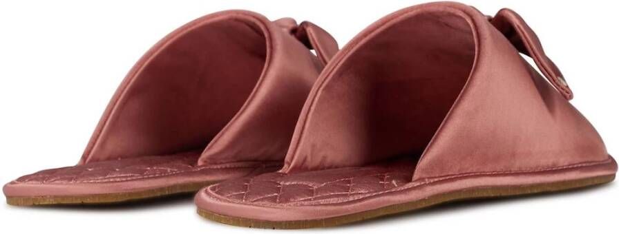 Kate Spade Lawson satijnen slippers Roze Dames