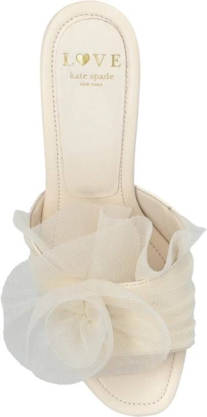 Kate Spade Sandalettes met hak Flourish Beige Dames