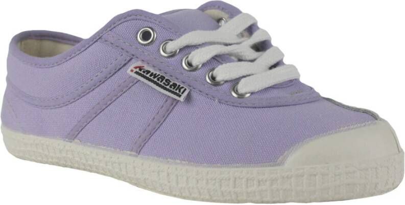Kawasaki Retro Canvas Sneakers Purple Heren