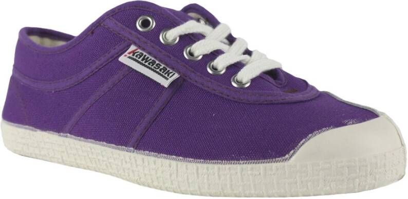 Kawasaki Basic 23 Canvas Sneakers Purple Heren