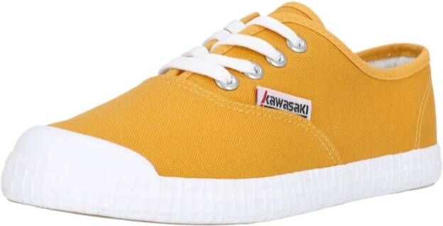 Kawasaki Canvas Basis Schoen Modern Ontwerp Yellow Dames