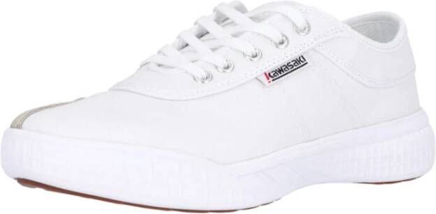 Kawasaki Canvas Schoen Leap Wit White Dames