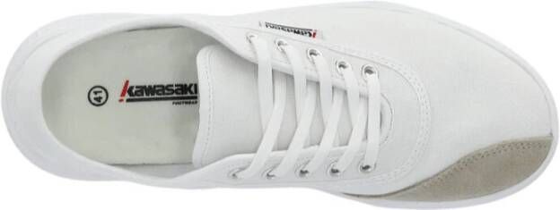 Kawasaki Canvas Schoen Leap Wit White Dames