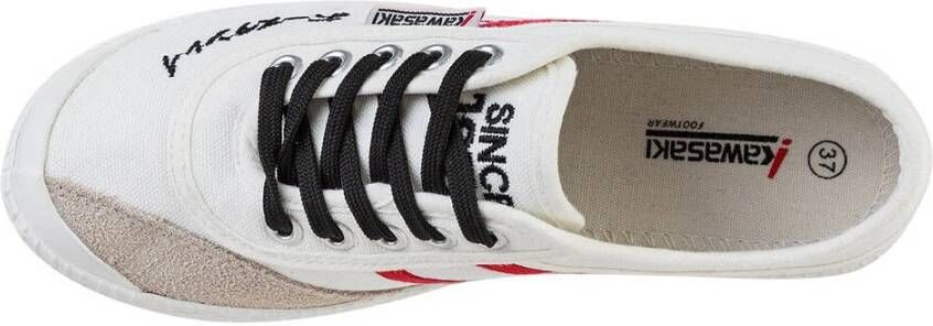 Kawasaki Handtekening Canvas Sneakers White Heren
