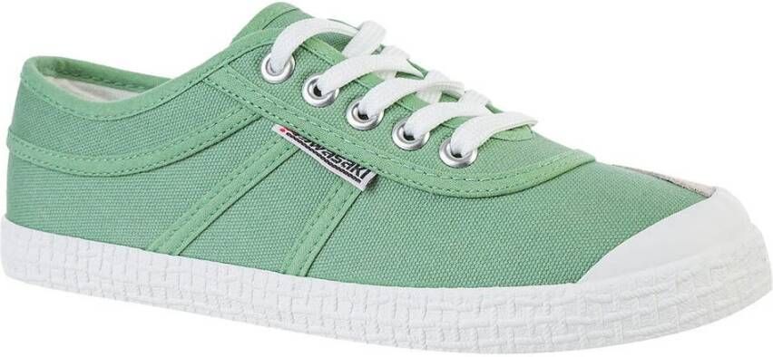 Kawasaki Originele Canvas Sneakers Green Heren
