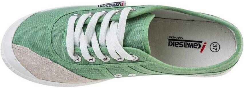 Kawasaki Originele Canvas Sneakers Green Heren