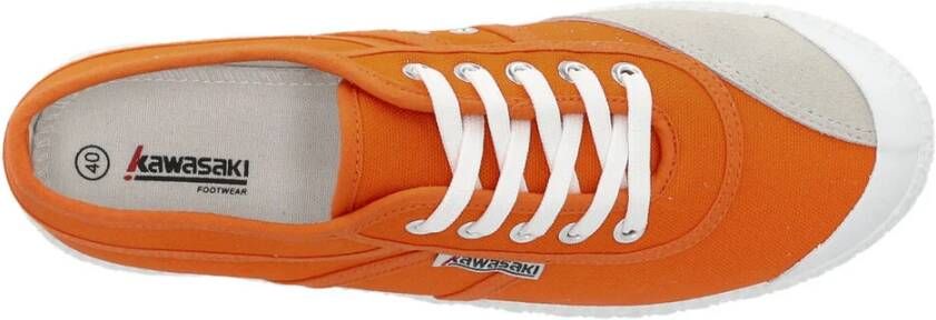 Kawasaki Canvas Sneakers Orange Heren