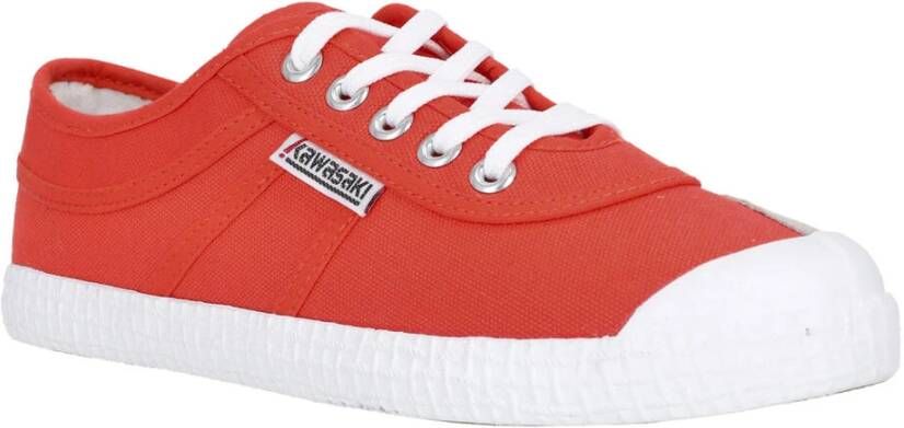Kawasaki Originele Canvas Sneakers Red Heren