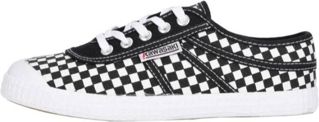 Kawasaki Canvas Ster Schoen Vierkant Luipaardprint Multicolor Heren