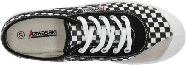 Kawasaki Canvas Ster Schoen Vierkant Luipaardprint Multicolor Heren