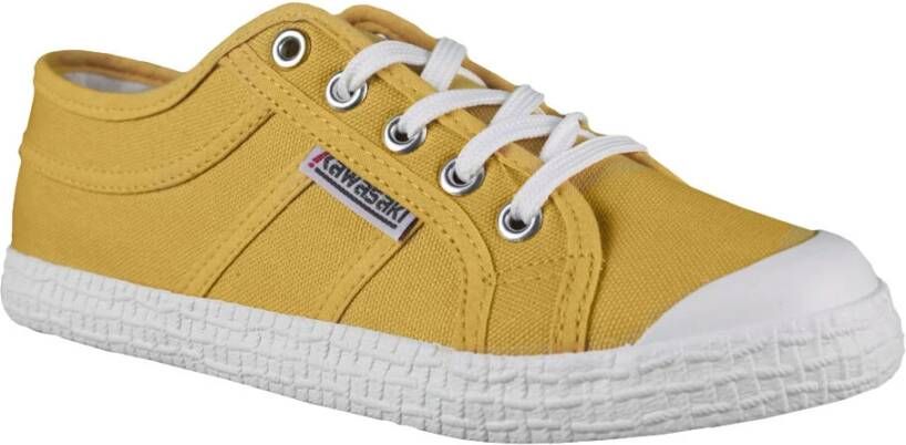 Kawasaki Canvas Tennissneakers Retrostijl Yellow Heren
