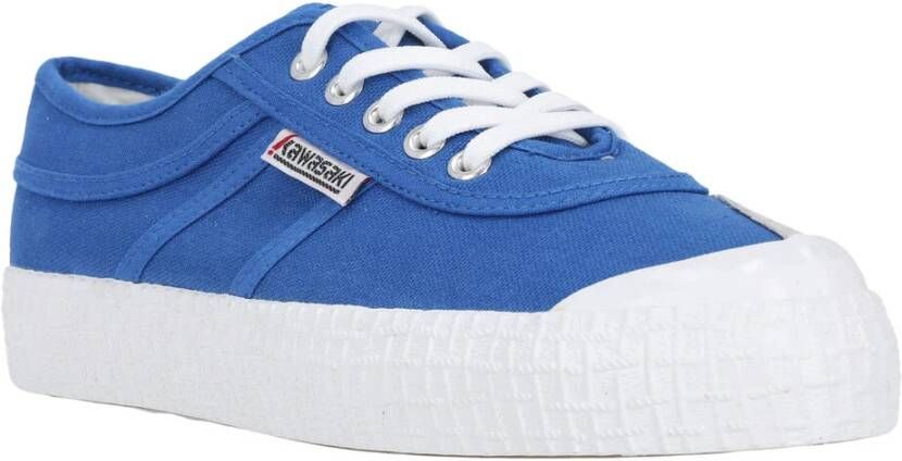 Kawasaki Comfortabele Canvas Sneakers Blue Heren