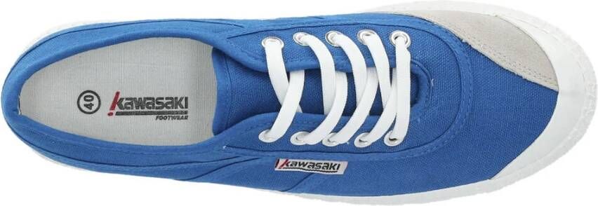 Kawasaki Comfortabele Canvas Sneakers Blue Heren